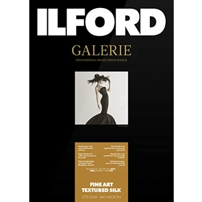 Abbildung von ILFORD GALERIE FineArt Textured Silk 270 gsm A4 210 mm x 297 25 Blatt