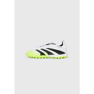 Abbildung von adidas Unisex Predator League Turf Football Boots Fußballschuhe, Cloud White/Core Black/Lucid Lemon, 43 1/3 EU