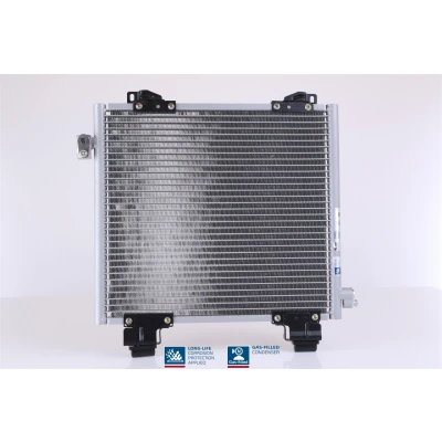 Abbildung von NISSENS 940825 Klimakondensator ohne Trockner Aluminium 392 R 134a