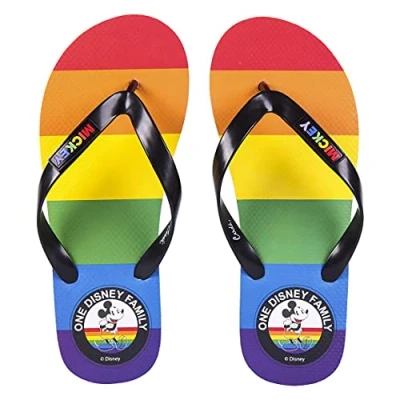 Abbildung von CERDÁ LIFE&#039;S LITTLE MOMENTS Unisex Flip Flops Herren Sandalen Pride Offizielle Disney Lizenz, Bunt, 43 EU
