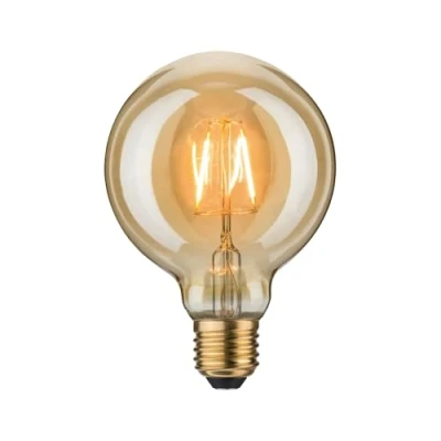 Abbildung von Paulmann 28399 LED Lampe Vintage Globe 95 2,5W Leuchtmittel Gold Dekolampe Beleuchtung 1700K E27