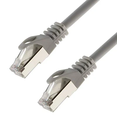 Abbildung von Netzwerkkabel S/FTP PIMF Cat. 7 20 Meter grau Patchkabel Gigabit Ethernet LAN DSL CAT7 Kabel