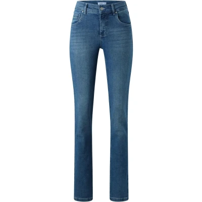 Abbildung von Angels Jeans Straight Leg, Damen, Größe: 44x30, Dark stone