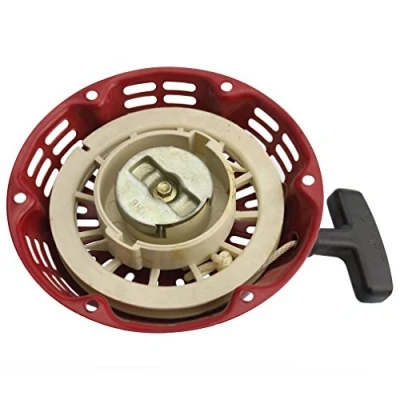 Abbildung von GOOFIT Spiraldruckfedern Rückstoß starten Starter Ziehen Riemenscheibe teilig Ersatz für Gas GX120 GX160 GX200 Generatoren Engine Motor