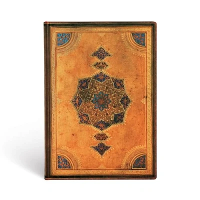 Abbildung von Paperblanks Safawidische Bindekunst Notizbuch Midi Flexi Liniert, 176 Seiten, (180 x 130)