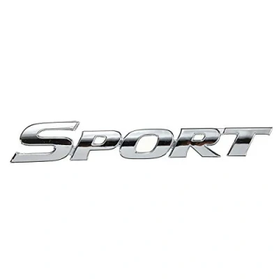 Abbildung von MOMOALA 3D Sport Chrom ABS Auto Tronco Emblem Decor Aufkleber