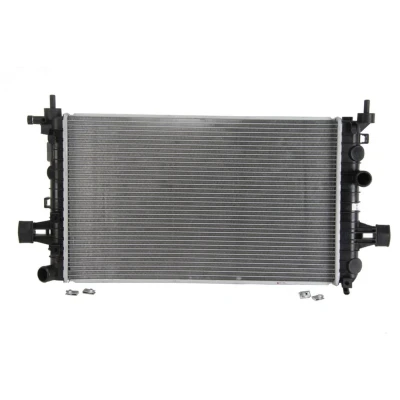 Abbildung von NISSENS 630744 Kühler, Motorkühlung Aluminium 602 378 16 Kühlrippen gelötet OPEL: Zafira B, Astra H Caravan, Hatchback