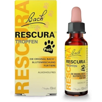 Abbildung von Bachblüten Original Rescura Pets Tropfen alkoholfrei