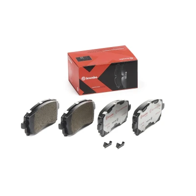 Abbildung von BREMBO P 78 010X Bremsbelagsatz mit akustischer Verschleißwarnung ohne Zubehör SUBARU: Impreza II Saloon, Estate, I Estate
