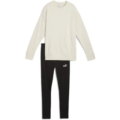 Abbildung von Puma Relaxed SUIT SET Tights, Damen, Größe: Medium, Alpine snow