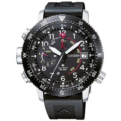 Abbildung von Citizen Herren Analog Solar Uhr mit PU Armband BN4044 15E