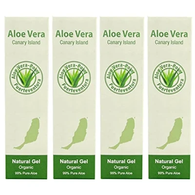 Abbildung von Aloe Vera Point Organic Gel 99% 250ml kaltgepresst von Fuerteventura 4 Einheiten