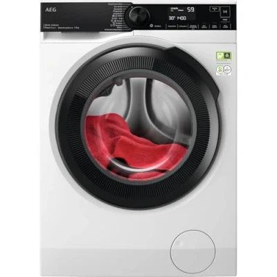 Abbildung von AEG LR8EG75480 Waschmaschine PowerCare: Vormisch Technologie 8kg in 59Min Waschen 8 kg Mengenautomatik Nachlege &amp; Auffrischfunktion Wasserstopp 1400 U/min Energieeffizient Leise