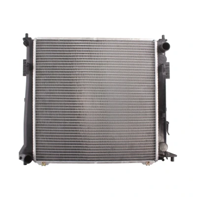 Abbildung von THERMOTEC D70302TT Kühler, Motorkühlung für Fahrzeuge mit/ohne Klimaanlage 458 450 26 Schaltgetriebe Kühlrippen gelötet KIA: cee‘d I Hatchback