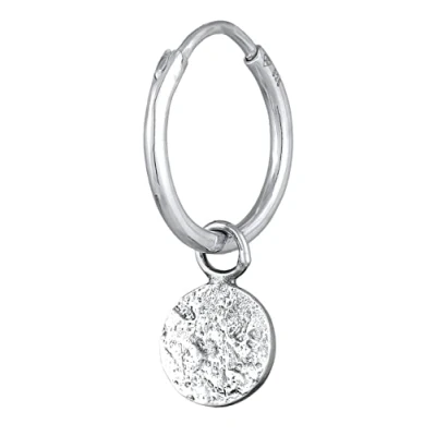 Abbildung von Kuzzoi Hoops Platelet Ohrringe, Herren, Größe: One Size, Silber