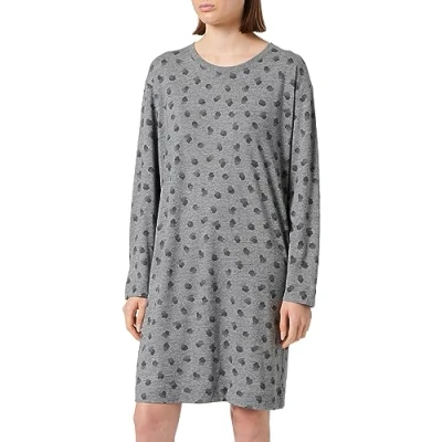 Abbildung von Triumph LANG Nachthemd, Damen, Größe: 48, Dark grey melange