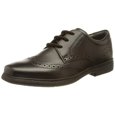Abbildung von Geox Jungen Jr Federico A Schuhe, Schwarz, 39 EU Schmal