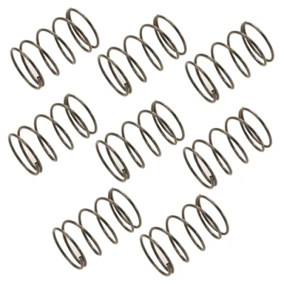 Abbildung von sourcing map 10Stk. Motor Druckfeder Federstahl Zugfeder 1,2mm Drahtdmr. 20mm Außendmr. 30mm freie Länge schwarz