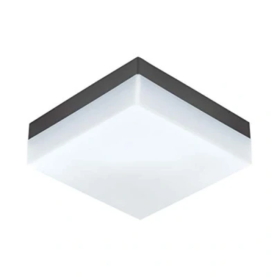 Abbildung von Eglo 94872 Aussenleuchte LED Wandleuchte/Deckenleuchte ANTHRAZIT/WEISS SONELLA L:21,5cm H:21,5cm