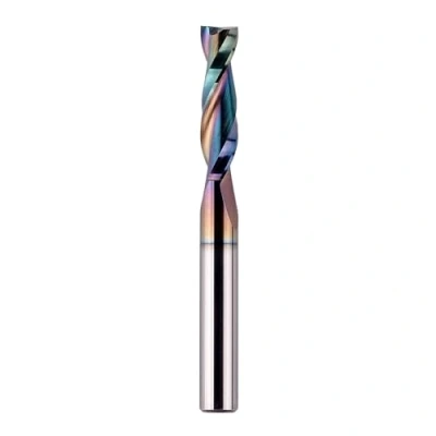 Abbildung von SpeTool Spiralnutfräser 6mm Schaft Upcut 24mm Schnittlänge Spiralfräser mit SPE X Beschichtung CNC Fräser für Oberfräse 2 Flöten Nutfräser VHM Schaftfräser Holzfräser Langlochfräser Holz