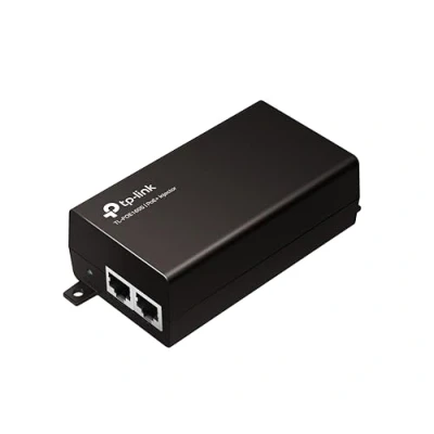 Abbildung von TP Link TL POE160S PoE+ Injektor (2 Gigabit Ports, kompatibel mit 802.3af /at, Gesamtleistung bis zu 30W, Wandmontage und Desktop Design, Plug and Play)Schwarz, único