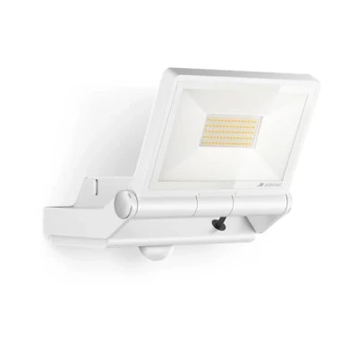 Abbildung von Steinel LED Strahler XLED PRO ONE Max S Weiß, 240 Bewegungsmelder, 6116 lm Flutlicht, Fluter mit Nachtlicht