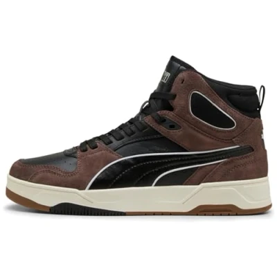 Abbildung von PUMA Unisex Rbd Break Mid Sd Sneaker, Flache Bronze Schwarz Vapor Grey, 46 EU