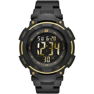 Abbildung von Skechers Ruhland Digitaluhr, Herren, Größe: One Size, Black