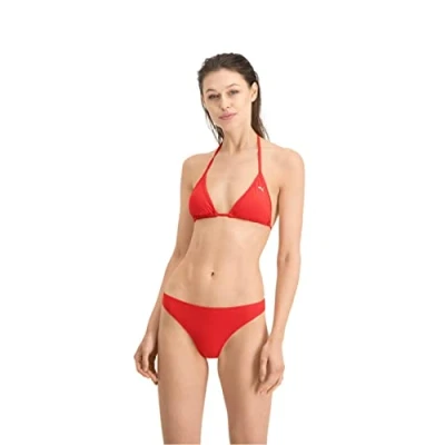 Abbildung von PUMA Damen Brief Badebekleidung, Rot, XS EU