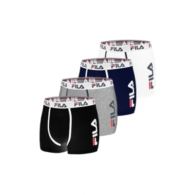Abbildung von Fila Herren FI/1BCX4/FU5040 Retroshorts, A, XXL (4er Pack)