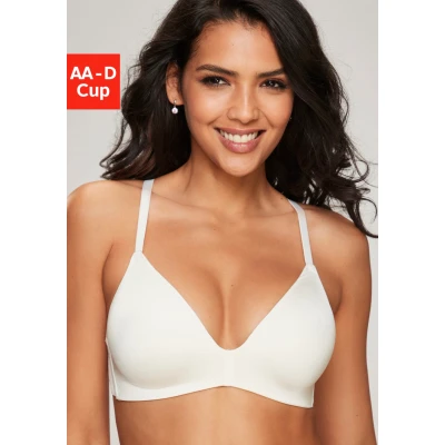 Abbildung von Lascana Pushup BH, Damen, Größe: 90A, Cream