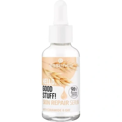 Abbildung von essence HELLO, GOOD STUFF! SKIN REPAIR SERUM, Gesichtsserum, Weiss, pflegend, reparierend, transluzent, vegan, ölfrei, ohne Parabene, Mikroplastikpartikel, 1er Pack (30ml)