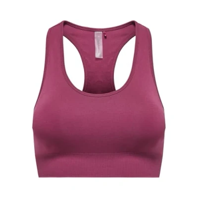 Abbildung von ONLY Play ONPDAISY2 SEAM BRA Sportbh mit mittlerer Stützkraft, Damen, Größe: Small, Beaujolais