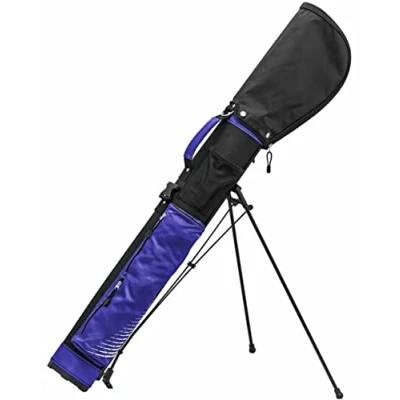 Abbildung von Longridge 5&#039; Travelite Golf Ständer Tasche Marine/Silber