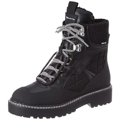Abbildung von TAMARIS Damen 1 26882 39 Mode Stiefel, Black Comb, 40 EU
