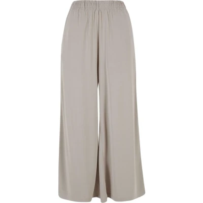 Abbildung von Urban Classics Culotte Stoffhose, Damen, Größe: 3XL, Cloud