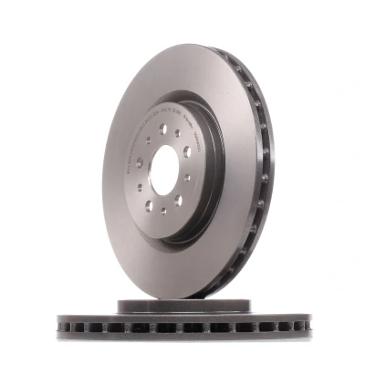Abbildung von BREMBO COATED DISC LINE 09.6843.21 Bremsscheibe 305 28 5 innenbelüftet beschichtet mit Schrauben ALFA ROMEO: 147, 156 Sportwagon, Saloon