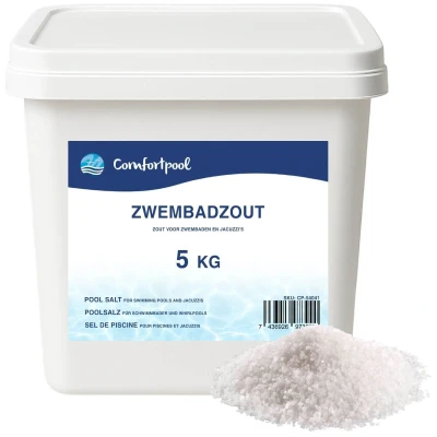 Abbildung von Comfortpool Poolsalz 5 kg für sauberes Poolwasser Geeignet Intex Salzwasseranlage
