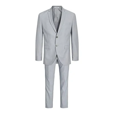 Abbildung von Jack &amp; Jones Premium Solaris SET NOOS Anzug, Herren, Größe: 50, Cashmere blue