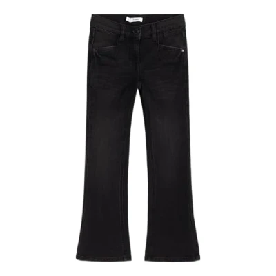 Abbildung von Name it Nkfpolly Jeans Bootcut für Kinder, Größe: 164, Black denim