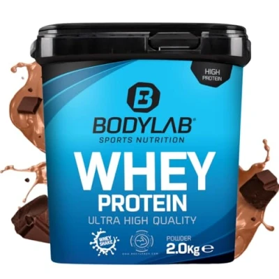 Abbildung von Bodylab24 Whey Protein Pulver, Schokolade, 2kg