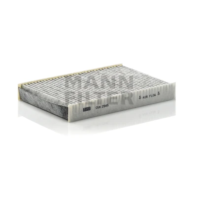 Abbildung von MANN FILTER CUK 2945 Innenraumfilter Aktivkohlefilter 230 160 30 RENAULT: CLIO 2, 3, MEGANE 1