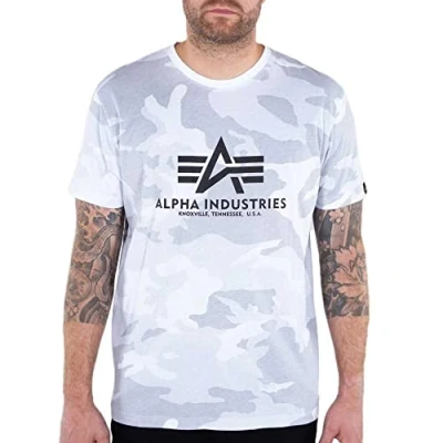 Abbildung von Alpha Industries T Shirt »Alpha Men Shirts Basic Camo«