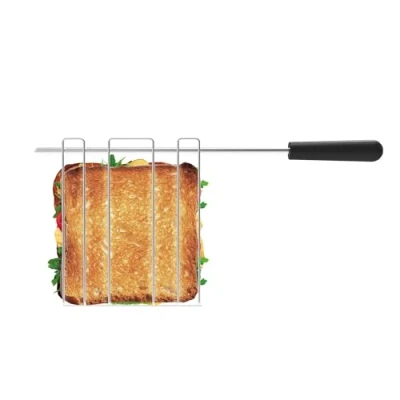 Abbildung von Dualit Classic Sandwichzange für Toaster Zubehör Sandwich Zange zum &amp; Panini Toasten 1x Toast mit Auffangblech