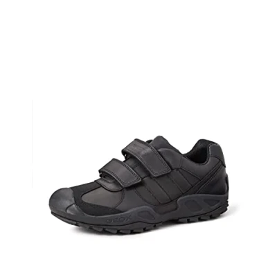 Abbildung von Geox Jungen J New Savage Boy B Schuhe, Schwarz, 39 EU / 6 UK Child