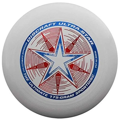 Abbildung von Discraft Unisex Erwachsene Ultrastar Frisbeescheibe, Weiß, 27,5cm