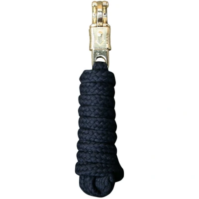 Abbildung von Harry&#039;s Horse Führstrick Panikhaken Schwarz