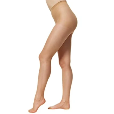 Abbildung von Nur Die Damen 3er Pack Seidenfein 15 DEN Fein Strumpfhose seidig glänzende Optik Komfortbund reißfest transparent Strumpfhosen teint S