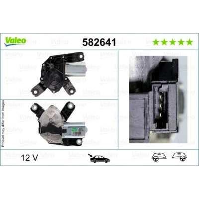 Abbildung von VALEO 582641 Scheibenwischermotor 12 hinten für Links /Rechtslenker