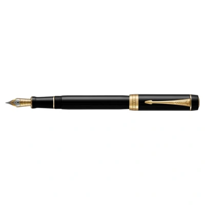 Abbildung von Parker Duofold Black &amp; Gold FP F
